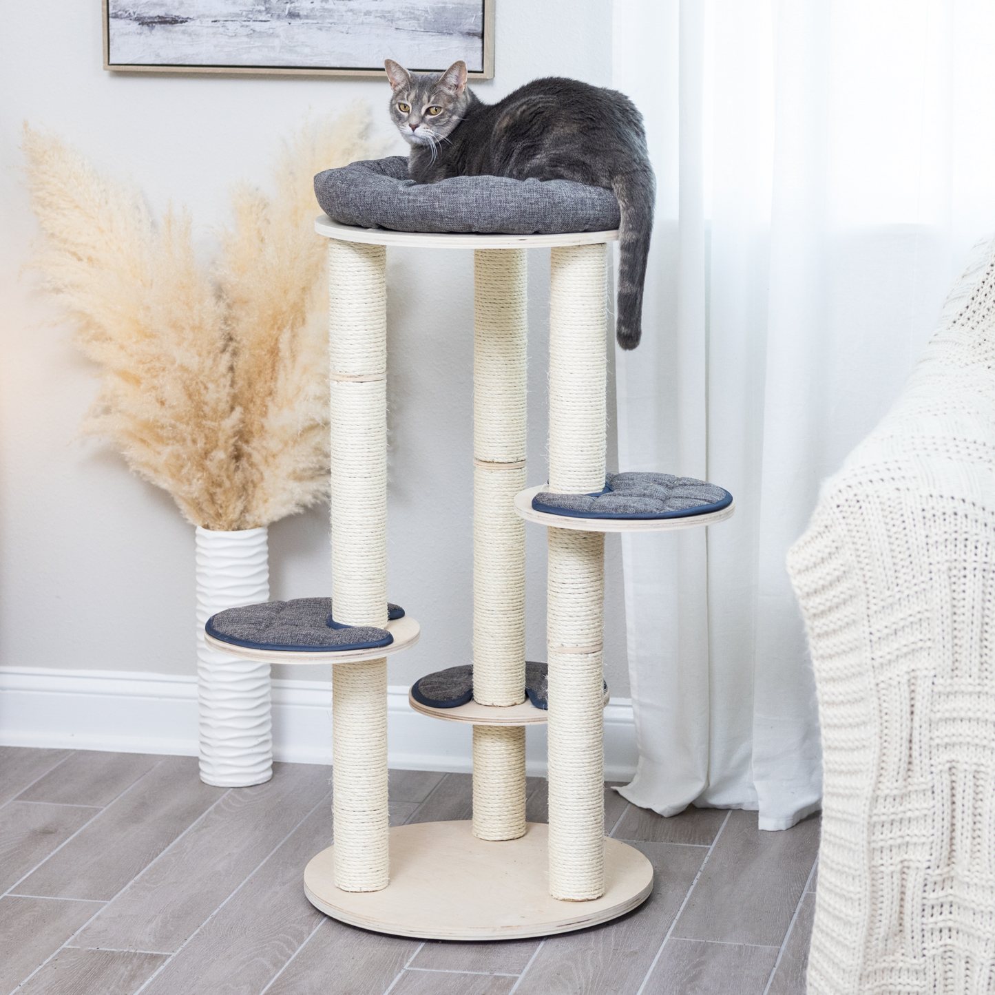 Abbie - Arbre à chat en contreplaqué