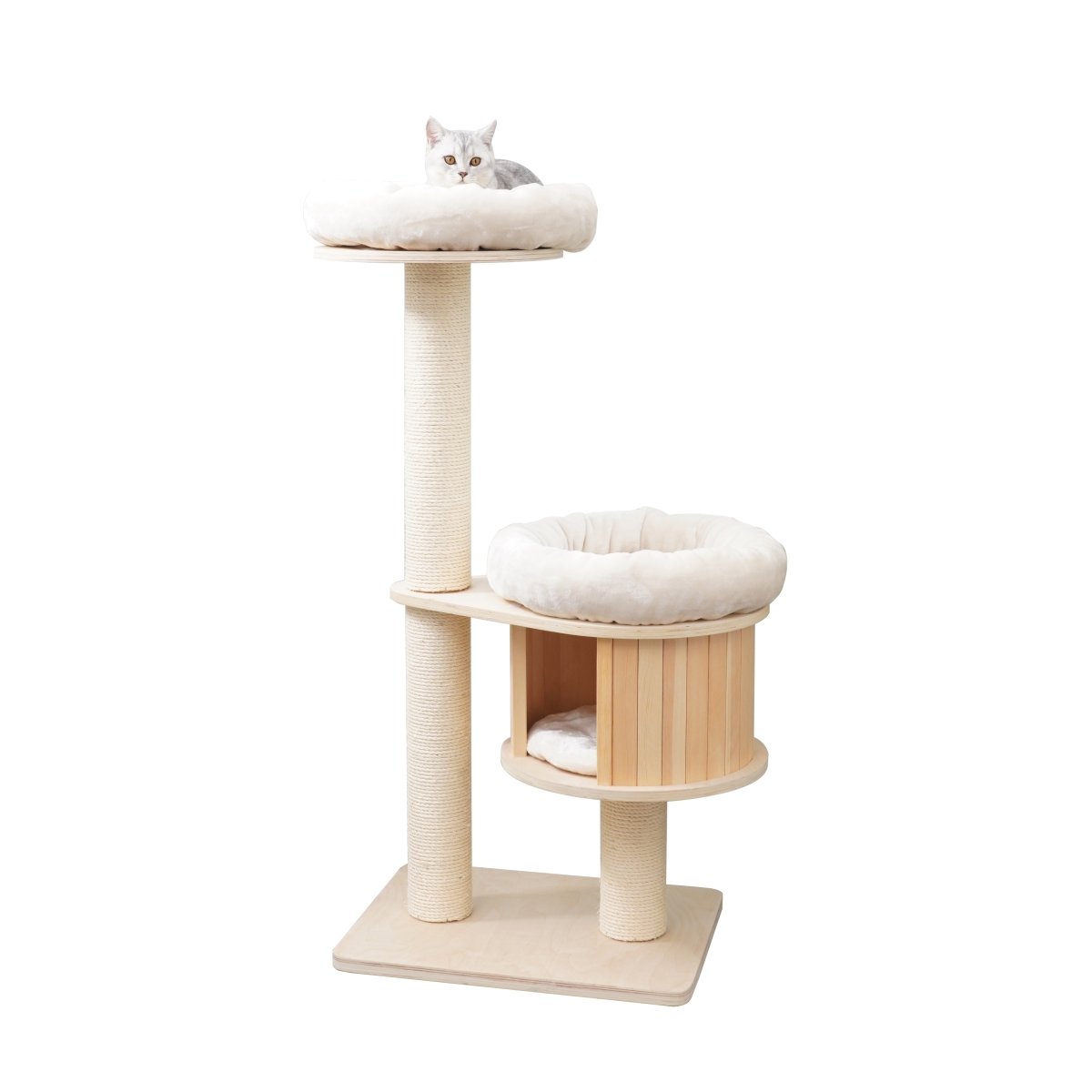 Ollie 130 cm - Plywood Cat Tree - AGILE