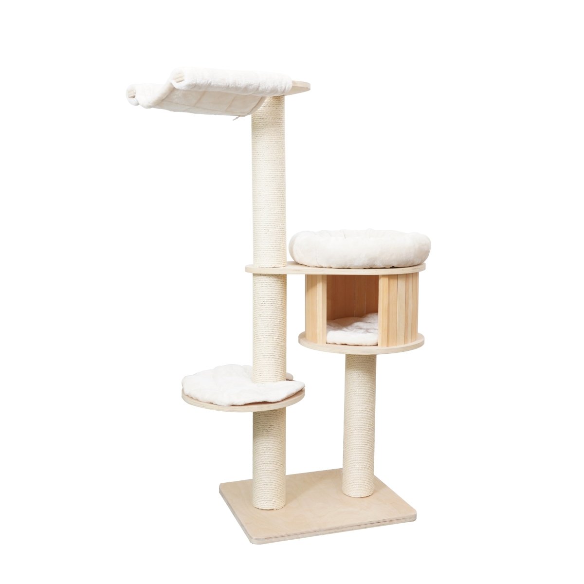 Ollie 145 cm - Plywood Cat Tree - AGILE