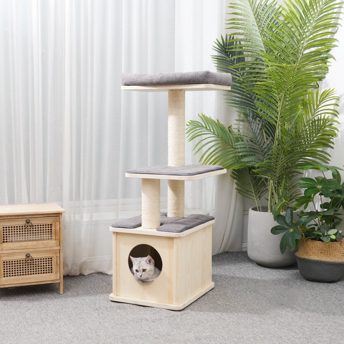 Sofia - Plywood Cat Tree - AGILE