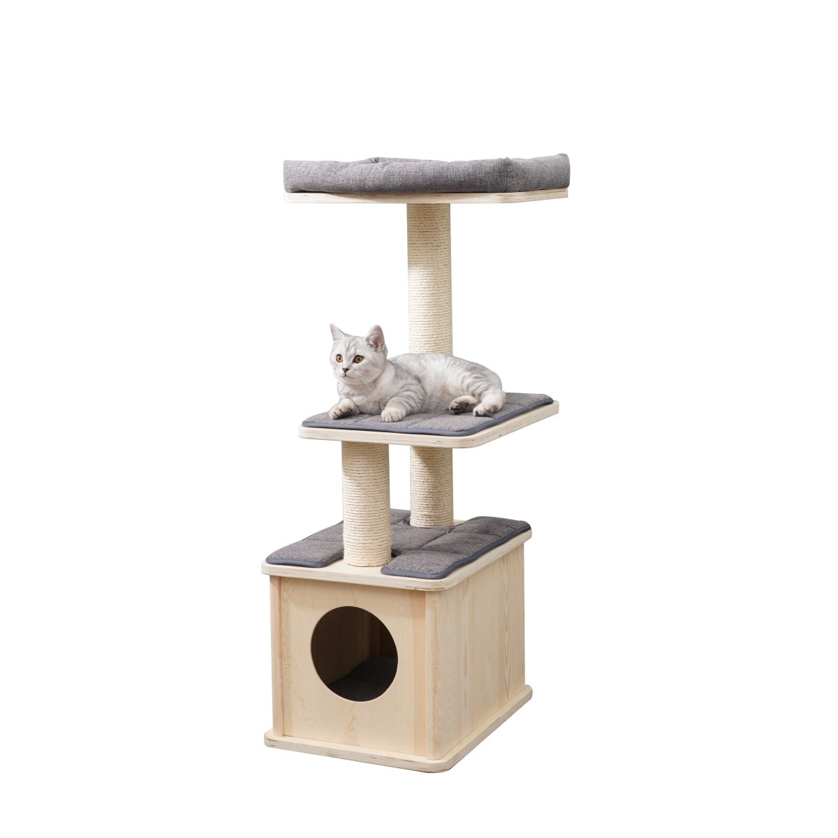 Sofia - Plywood Cat Tree - AGILE