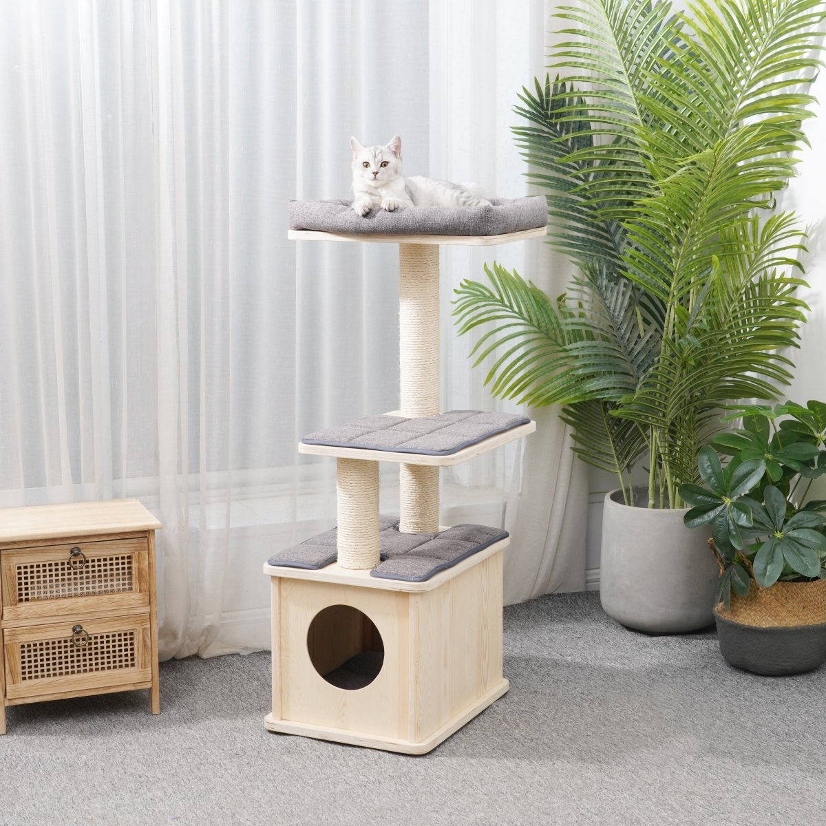 Sofia - Plywood Cat Tree - AGILE