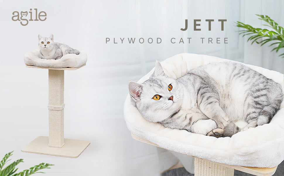 Jett - Plywood Cat Perch