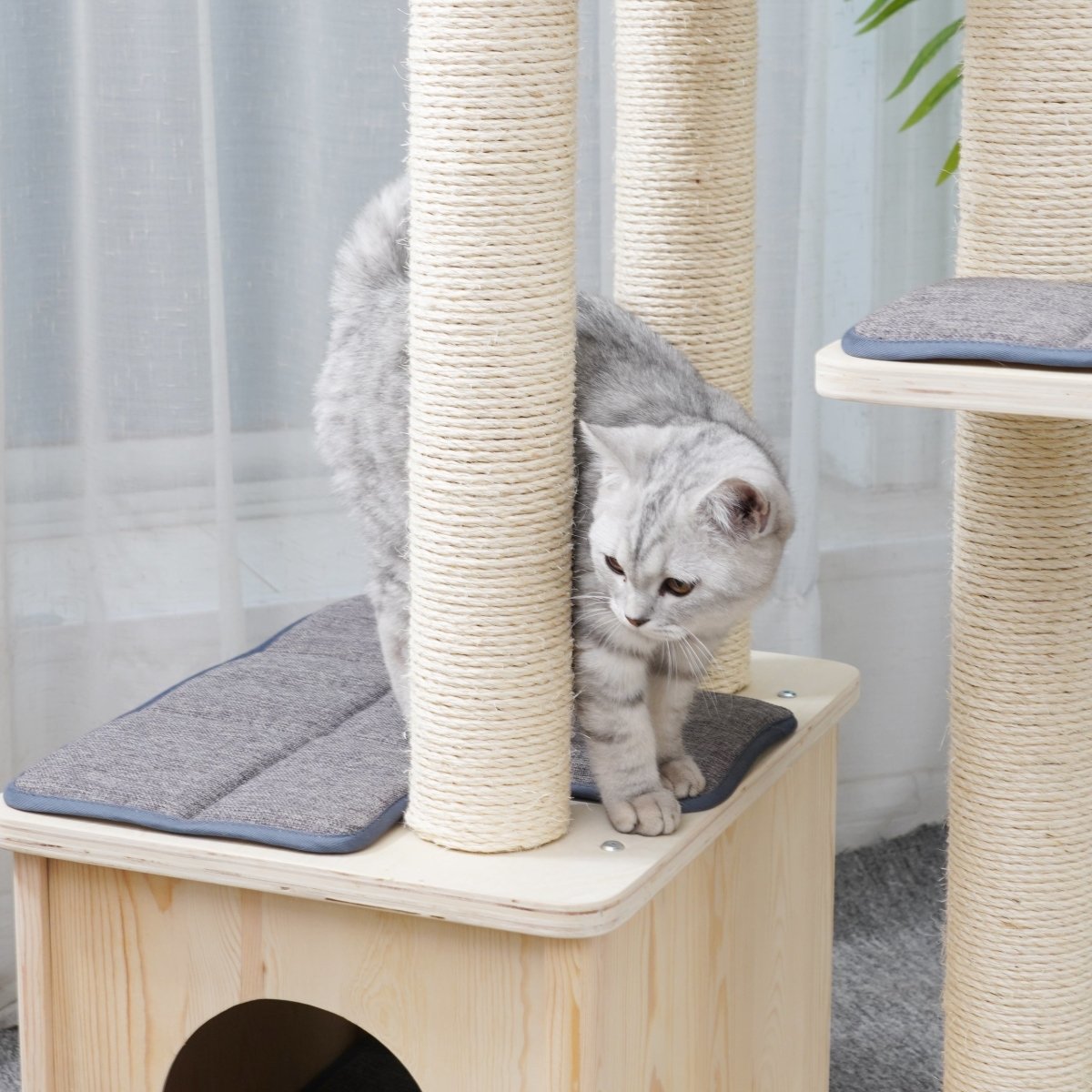 Borkholder modular outlet cat tree